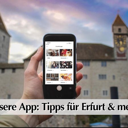 80M2 3R Wohnung Mit Privatem Parkplatz, Kingsize Betten, Smart-Tv, Etc Érfurt Exterior foto