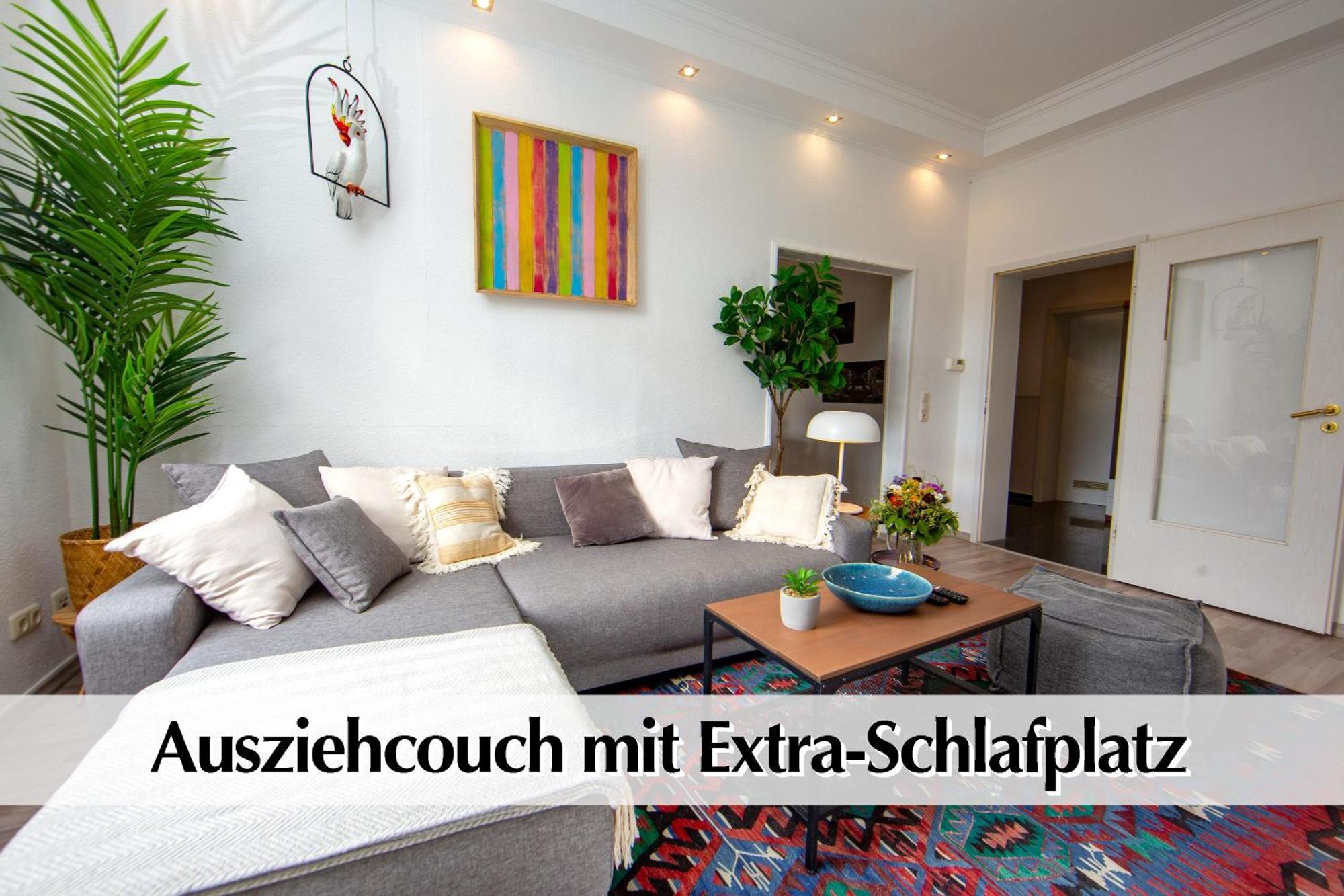 80M2 3R Wohnung Mit Privatem Parkplatz, Kingsize Betten, Smart-Tv, Etc Érfurt Exterior foto